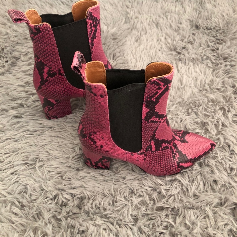 Paris Texas Python Ankle Boot Size 6.5 NIB - Picture 3 of 9